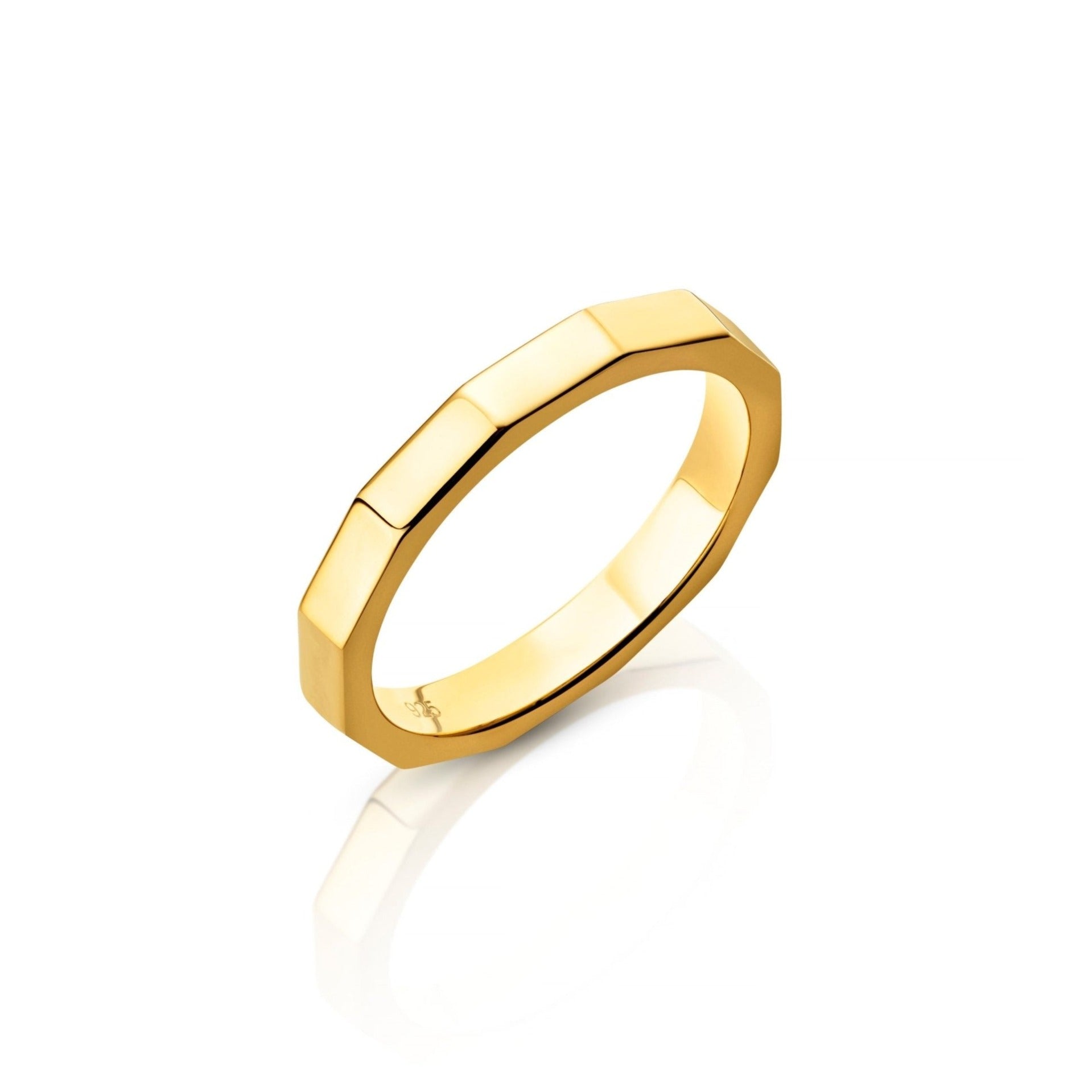 14K top Gold Vermeil Ring