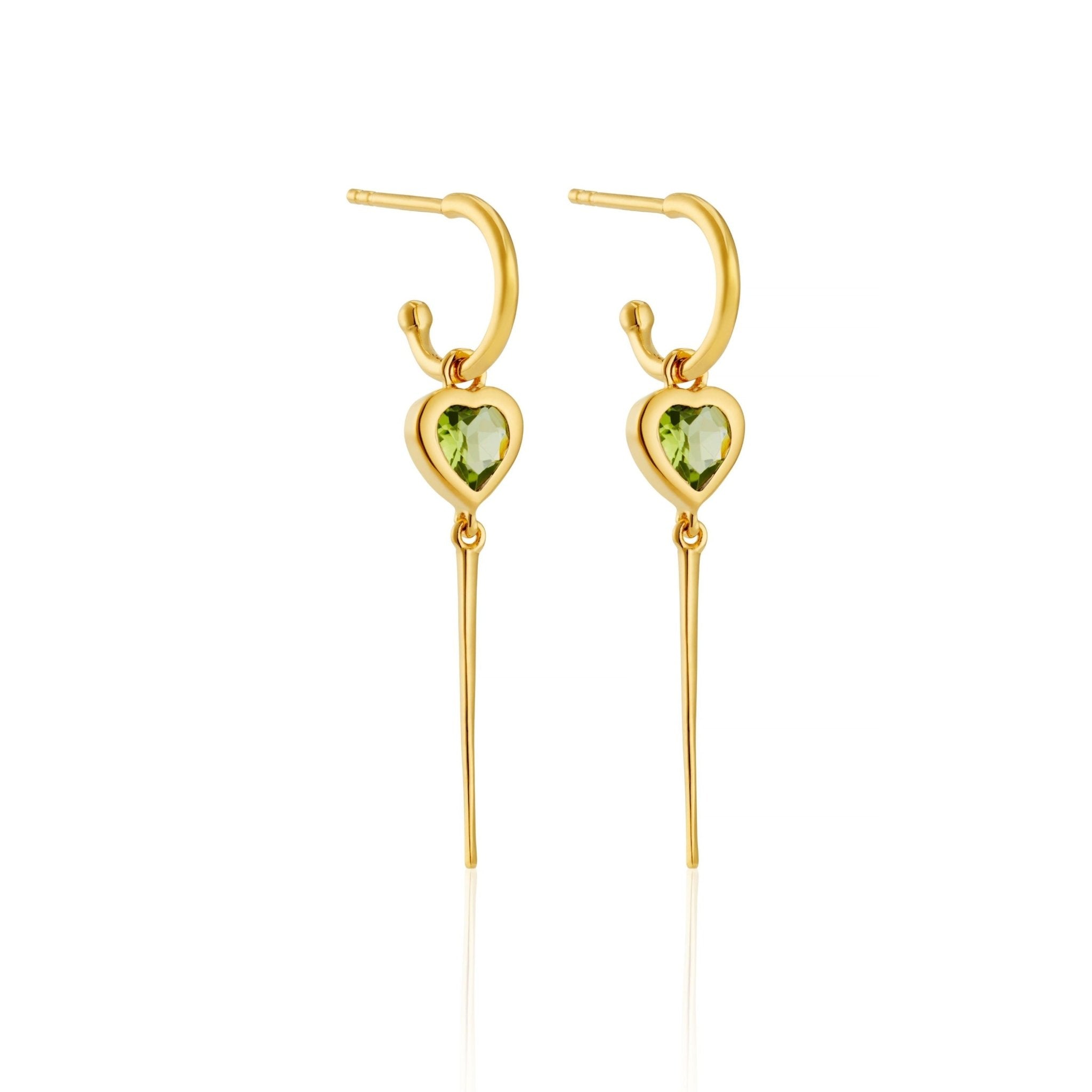 Goldsmiths 9 Carat Yellow Gold Twist Drop Earrings 1.56.6219 | Goldsmiths